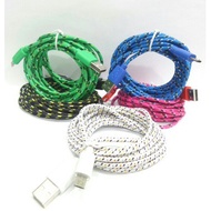 1m Long MICRO USB Shoelace CHARGER DATA Cable 1 PC