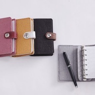 植物性皮革A7六孔手帳本