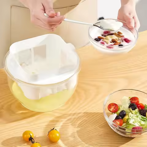 3L Yogurt Strainer Greek Yogurt Strainer Maker Reusable Yogurt Cheese Maker Machine Multipurpose for