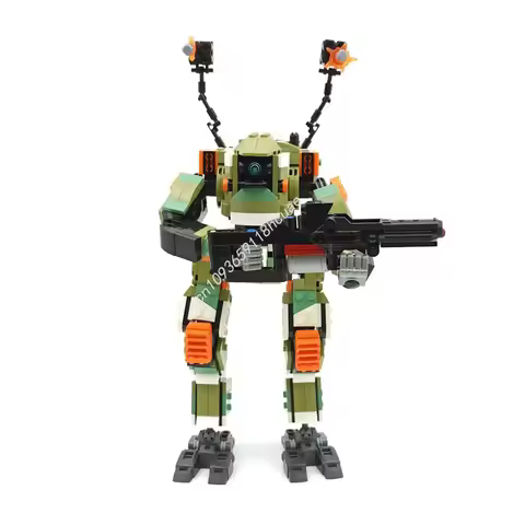 688PCS MOC Science Fiction Game BT-7274 From Titanfalslr 2 Architecture Building Blocks Model Festiv