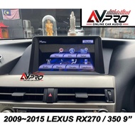 2009~2015 LEXUS RX270 / RX350 OEM 9" Android WiFi GPS USB MP4 Video Player with Canbus(Support Original Mouse Control)