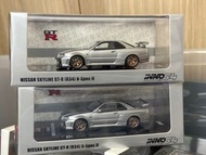 INNO64 Skyline GT-R R34 Silver