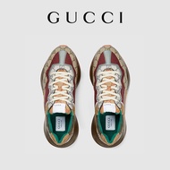 [Phase 3 Free Rest] GUCCI GUCCI Rhyton Series Men's GG Sneakers Daddy Shoes