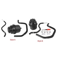 Power Steering Reservoir Repair Replacement Hose Kit 32411094306 Black Durable for BMW E38 E39 Autom