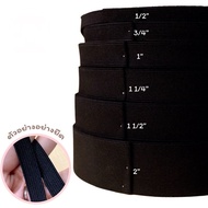 (Roll) Elastic Band Good Quality Grade A Black Elastic Band Sewing Length 36 Yards
