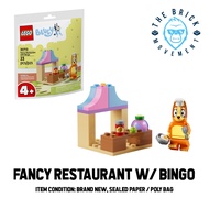 BLUEY Fancy Restaurant w/ Bingo Polybag / Paper Bag