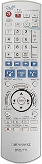 EUR7659YKO Replacement Remote Control Applicable for Panasonic DVD Recorder DMR-ES15 DMR-ES30V DMR-E