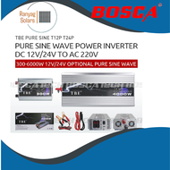 BOSCA TBE Pure Sine Wave Power Inverter DC 12V 24V TO AC 220V 60Hz 300W 500W 1000W 1500W 2000W 3000W