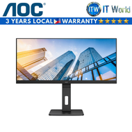 Itw | AOC U34P2C - 34" WQHD (3440×1440) / 75Hz / IPS / 4ms (GTG) / Monitor (U34P2C/71)