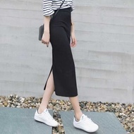 Premium scuba span skirt 7/8