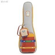 ☜✚Beg ukulele personaliti fesyen menebal 23/24/26 inci beg gitar empat tali kecil tali bahu set beg gantung kecil