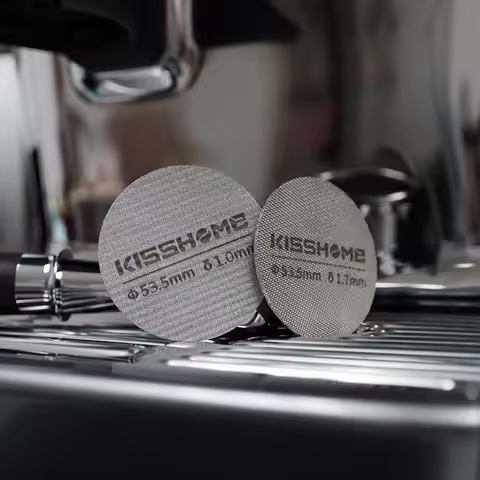KISSHOME Espresso Puck Screen Reusable Filter For 51mm 54mm 58mm Portafilter Basket Lower Shower Scr