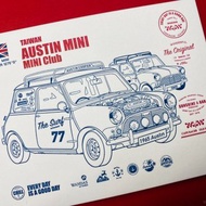 Austin Mini Cooper 明信片