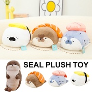 Creative Soft Cute Seal Plush Doll Toy Cartoon Otter Stuffed Doll Animal Seal Pillow Toys V9S0