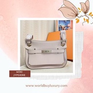 可簽卡可分期❣️Hermes Mini Jypsiere 09夢幻紫銀扣