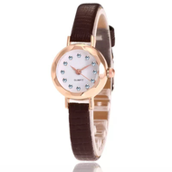 Jam Tangan Fashion Wanita Temperamen Sederhana Tren Kasual Wanita Menonton Kuarsa Perempuan