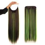 Fish Line Hair Wig Hair Extension Piece Color Wig Piece Clip Hair Wig Piece Prom Wig