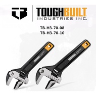 TOUGHBUILT TB-H3-70-08/TB-H3-70-10 Dual Scale Adjustable Wrench