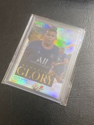 Mbappe psg topps chrome football cards box hit sp 足球卡