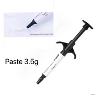 Dental light-cured adhesive, dental crystal jewelry bonding agent material
