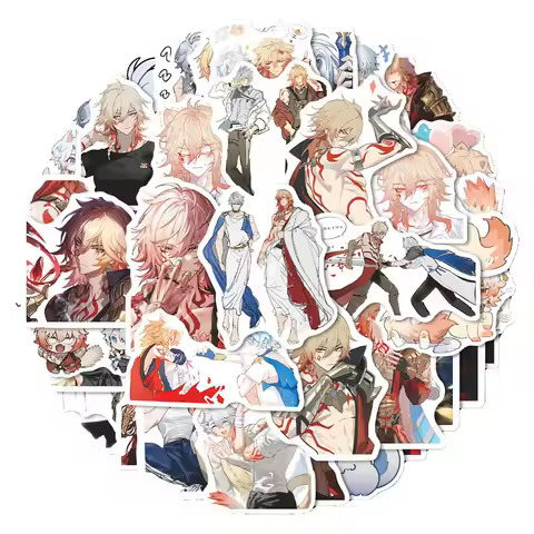 Sunsyea Honkai Star Rail Merch Character Stickers Phainon Mydei 75 Pieces Anime Collection