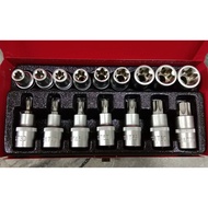 Heavy Duty 16Pcs Torx Socket Bit Set