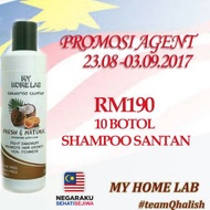 Shampoo Santan My Home Lab