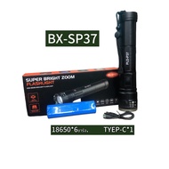 chainashop7 ไฟฉาย LED ไฟฉายแรงสูงPLD-P36 P37 ซูมสไ์ ปรับระดับ5โหมดการทำงาน แข็งแรง ทนทาน 2รุ่น