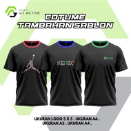Costume Additional Service DTF Screen Printing Costume Logo A6 A5 A4