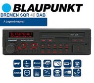 德國藍點 Blaupunkt Bremen SQR 46 DAB 復刻版音響主機內建藍芽 兩組USB SD插槽 老車專用