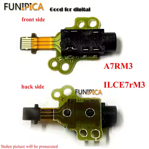 New Port Headset Connector For Sony ILCE-7RM3 ILCE-7M3 A7M3 A7 III A7RIII A7RM3 (JK-1022 Mount）Camer