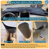 [Acura MDX cao cấp] Thảm taplo chống nắng bảo vệ trang trí loại da cacbon vân gỗ và nhung lông cừu c