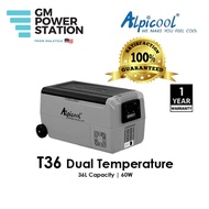Portable Fridge Freezer Camping Car Boating Caravan Bar Fridge Alpicool Brand 12/24V t36 / t50 / t60