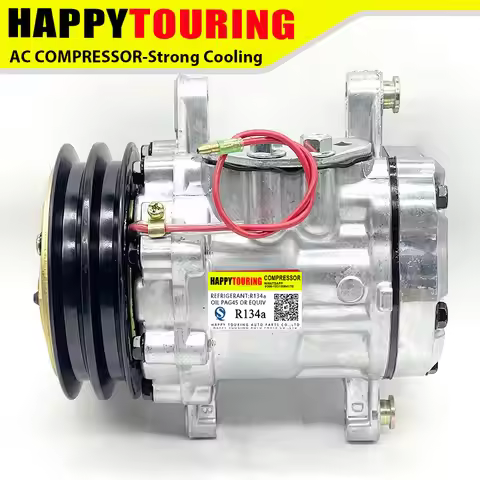 AC Air Conditioner Compressor for SD7B10 Sanden 7170 Mini Compressor 2A groove 5512896 6512896 75128