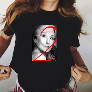 New Women'S T-Shirt Funny Movie "The Devil Wears Prada 2" Graphic Print Tshirt Fashion  Harajuku 90s