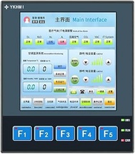 4.2 Inch 20MR FX3G PLC HMI All in One Integrated Programmable Logic Controller, 12 Input 8 Relay Out