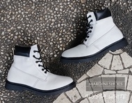 Mardini Shoes - Marikina - Women's Boots - ALYSSA WHITE NAPPA