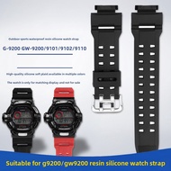 7/18✈Universal Resin/Silicone Strap for G-9200 and GW-9200 - Durable Men's Watch Strap, Shockproof a