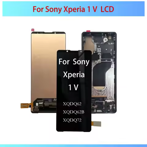 6.5"Original OLED Replacement For Sony Xperia 1 V LCD XQDQ62/B XQ-DQ72 Display Touch Screen Digitize