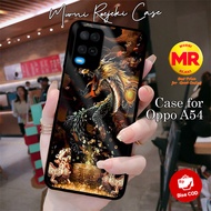HP OPPO A54 Phone Case OPPO A54 Case DRAGON Motif 02 Phone Case Hardcase Sofcase Premium Glossy Phon