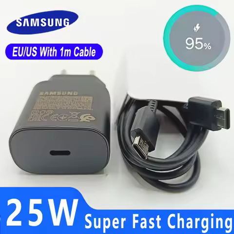 SAMSUNG 25W Original Charger Usb C PD Fast Charging Power Adapter For Galaxy S26 S25 S24 Z Flip Fold
