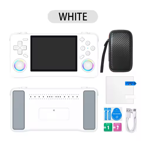 NEW XF35H Retro Handheld Game Console With Linux System 3.5inch 640*480 IPS Screen 4000mAh Long Batt