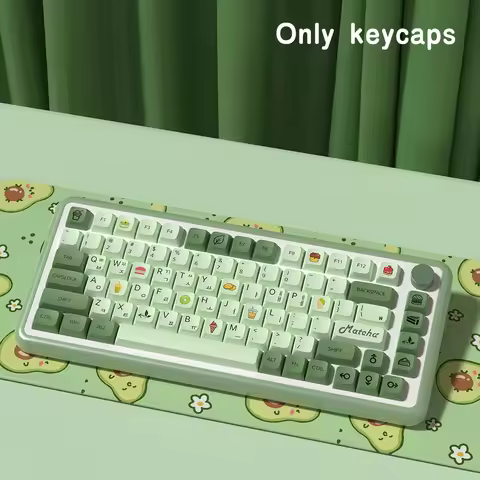 XDA Profile PBT keycaps Brazilian Korean Japanese Russian Spanish French Matcha keycap For Mechanica
