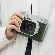 Fuji GFX100RF Protective Case gfx100rf Camera Bag Retro Genuine Leather Base 100rf Decorative Access