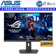 Itw | ASUS ROG Strix XG27ACS USB Type-C Gaming Monitor – 27-inch 2560x1440, 180Hz (Above 144Hz), 1ms