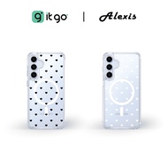 Clear Case For Samsung A Series Alexis ST Heart Dot Mini
