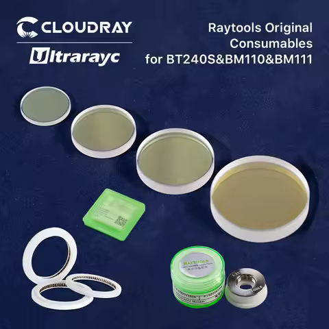 Original BT240S Protective Windows Lens 27.9*4.1mm & 24.9*1.5mm & Sealing Ring & Ceramic for BT240S 