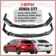 Honda City Sedan / Hatchback (2020-2022) Front Lip Front Bumper Lip Diffuser Splitter GN2 GN3 GN5 GN