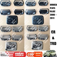 Outer Handle Tank Cover Package Avanza Xenia Veloz Lama VVTI 2006 2007 2010 2011 TRD GR Black Chrome