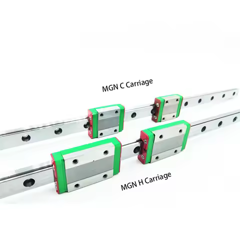 2pcs MGN7H MGN7C MGN9H MGN9C MGN12H MGN12C MGN15H MGN15C Carriage Block for MGN9 MGN12 MGN15 Linear 